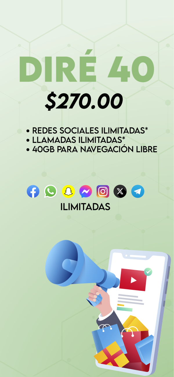 DIRE 40 ILIMITADO