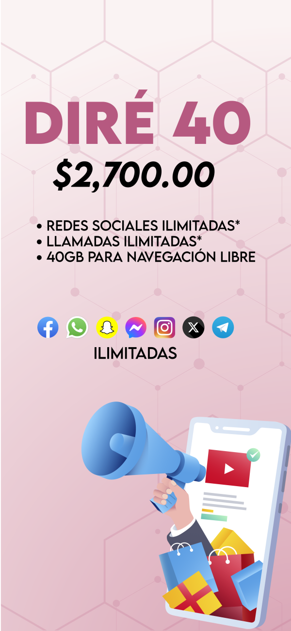 DIRE 40 ILIMITADO ANUAL